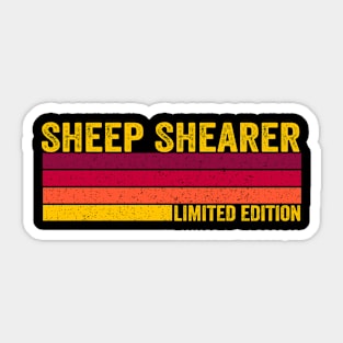 Sheep Shearer Sticker